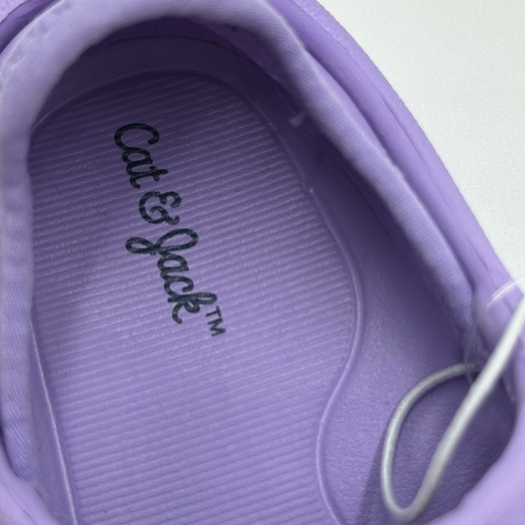NWT Cat & Jack Toddler Girls Purple Rowan Pull-On Slip On Water Shoes Size 6 - Picture 10 of 10